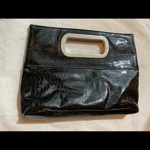 Patent leather bag